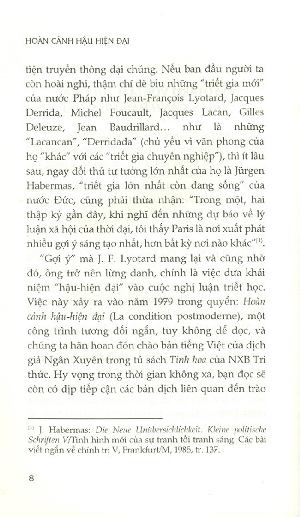 Hoàn Cảnh Hậu Hiện Đại