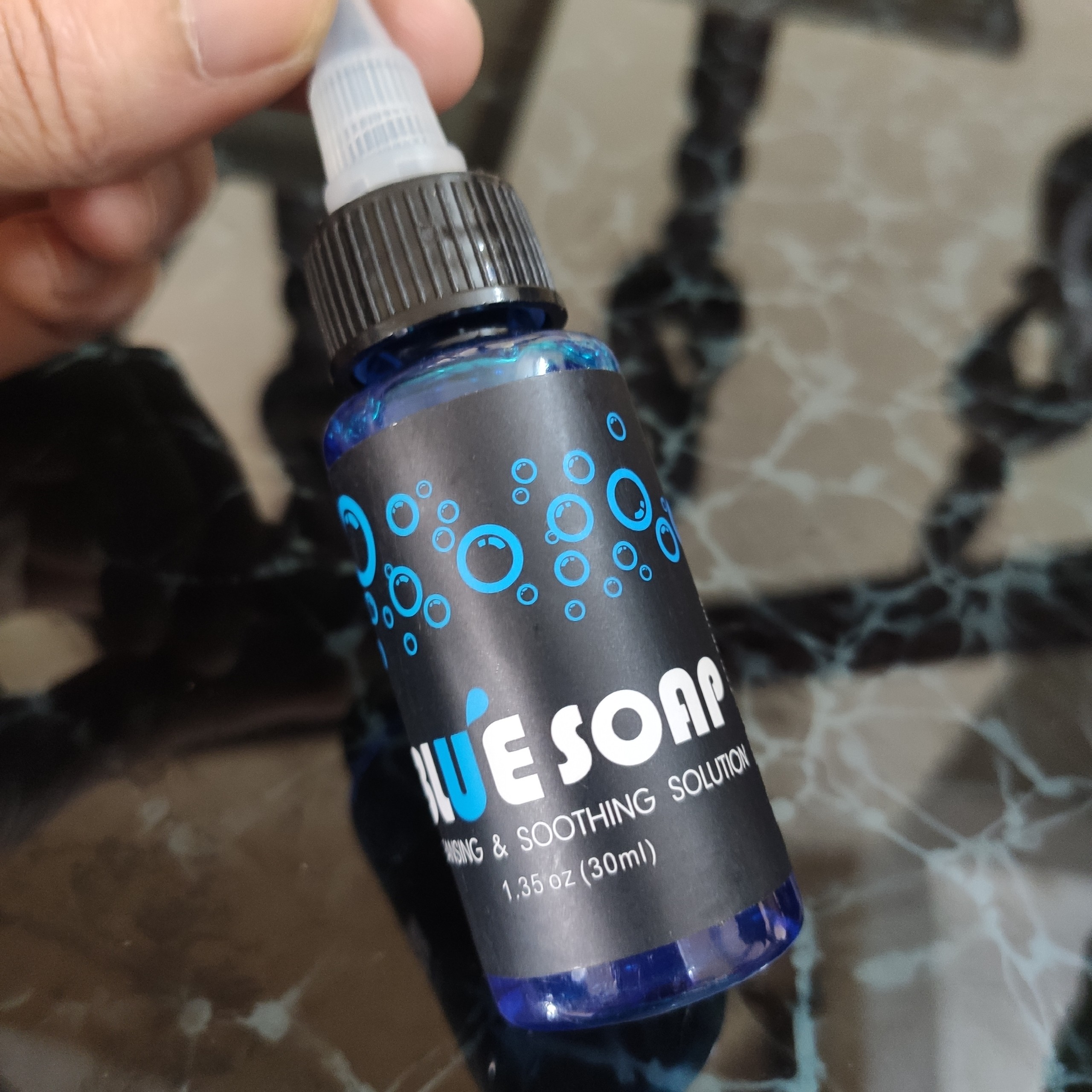 Blue Soap 40ml Tạo Bọt Lau Mực Xăm