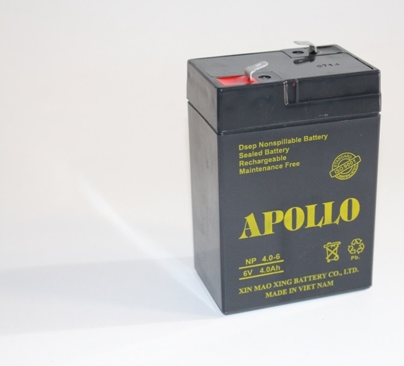 Bình ắc quy apollo khô 6v 4.0ah np 4.0-6 - bình ắc quy apollo 6v cam kết hàng đúng mô tả chất lượng đảm bảo an toàn đến sức khỏe người sử dụng đa dạng mẫu mã