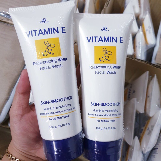 [ XẢ HÀNG LẤY TƯƠNG TÁC ] COMBO 5 Sữa Rửa Mặt Aron Vitamin E