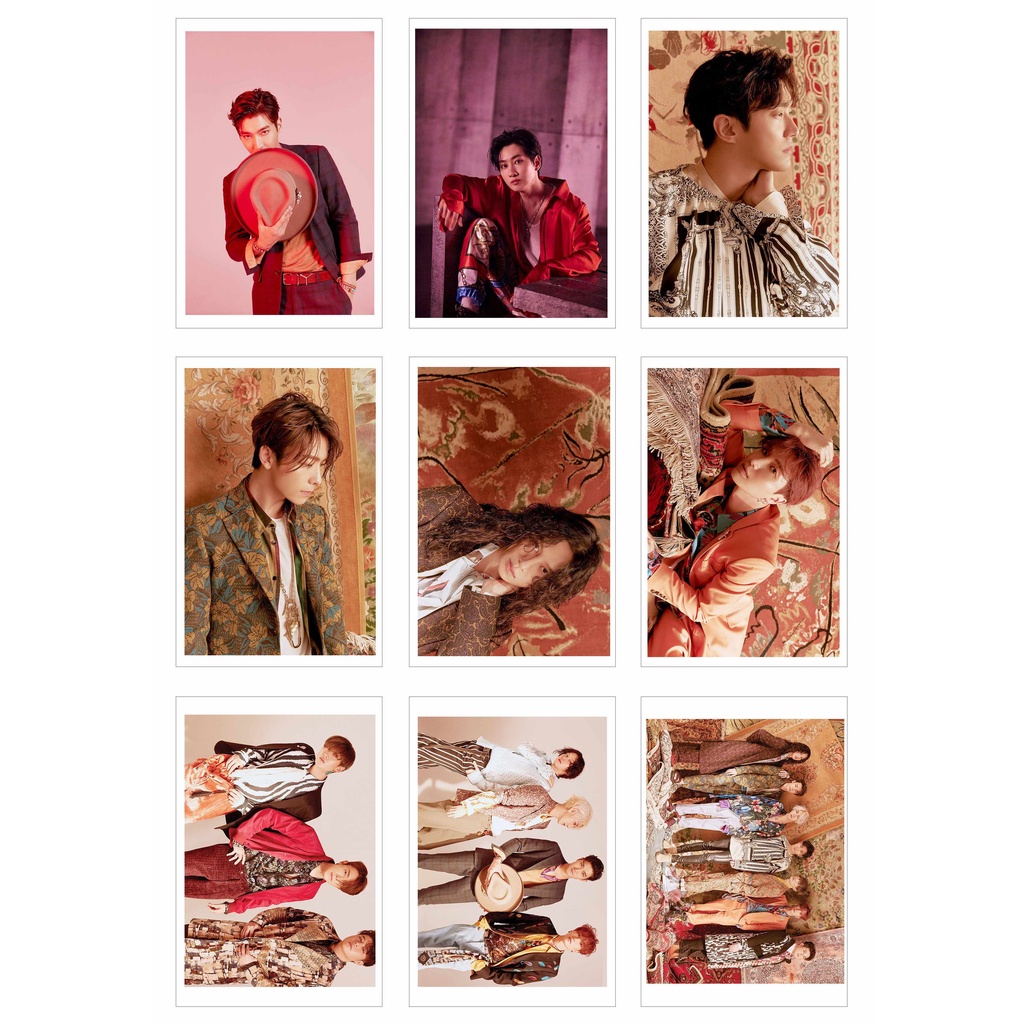[HCM][Ép Lụa] Lomo Card 18 Ảnh SUPPER JUNIOR -REPLAY