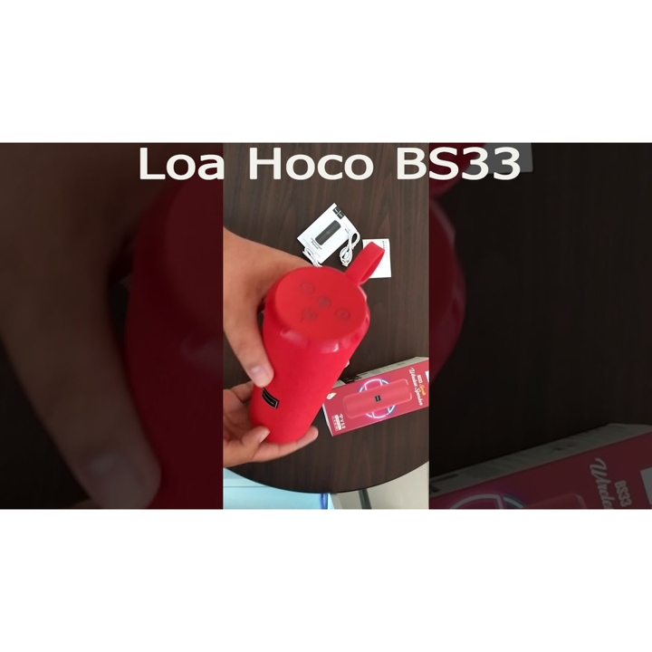 LOA BLUETOOTH MINI | LOA BLUETOOTH CAO CẤP | ĐA CHỨC NĂNG | Hoco BS33 | Kunstore - 46001