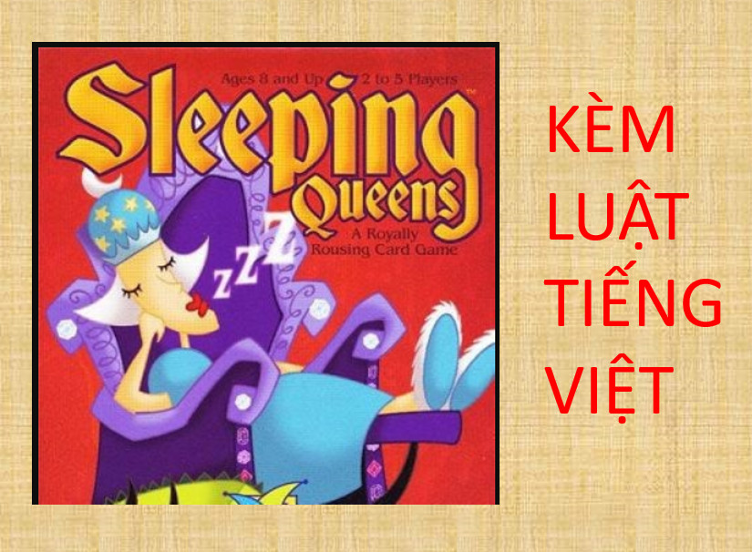 [HCM]TRÒ CHƠI SLEEPING QUEENS