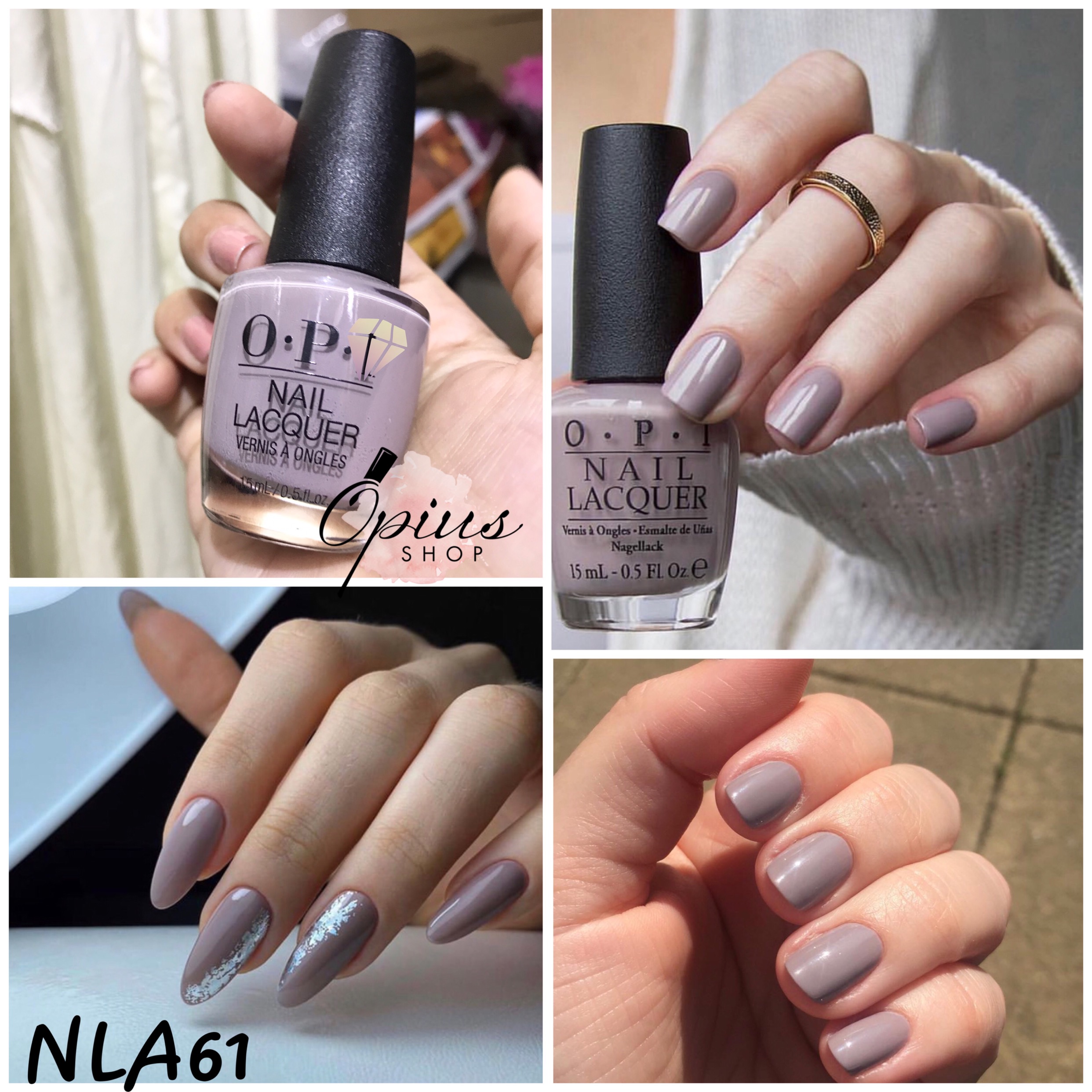 [NLA61] Sơn móng tay OPI: TAUPE LESS BEACH