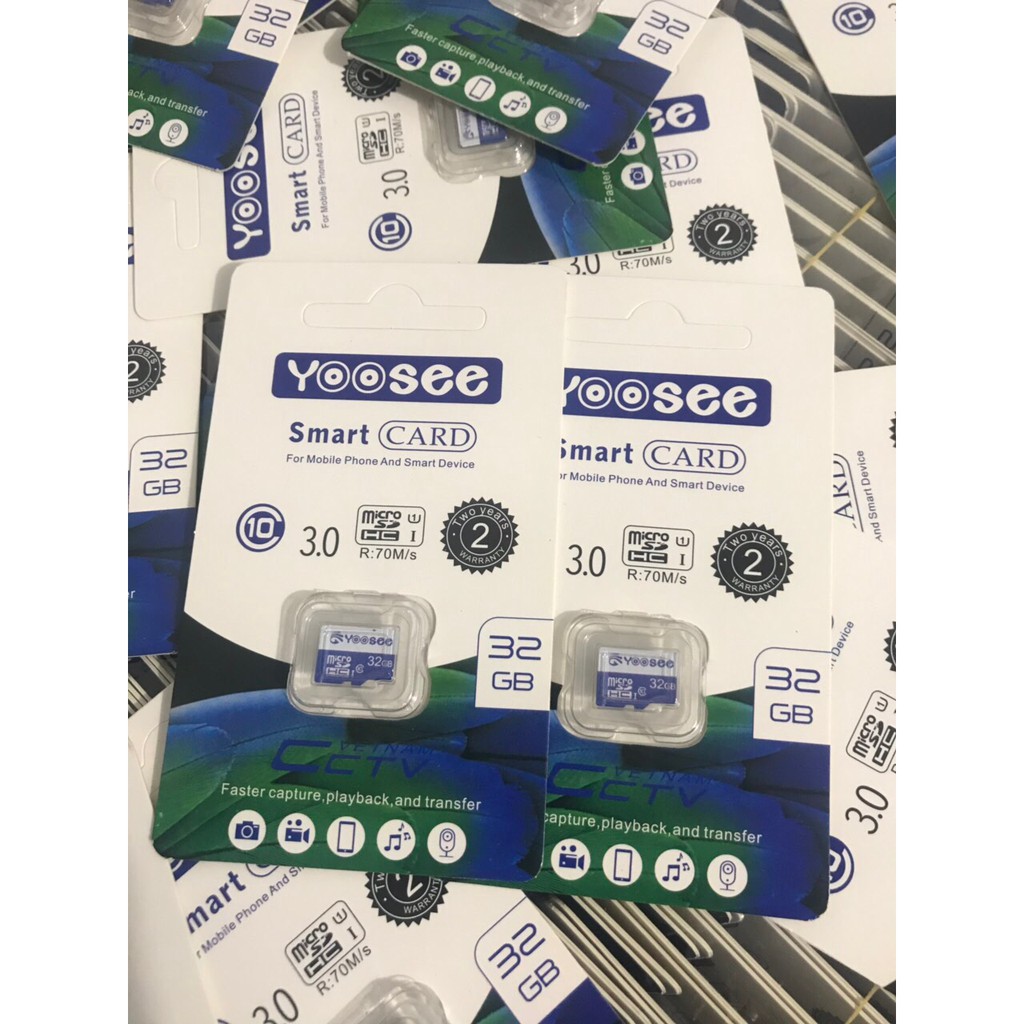 Thẻ Nhớ Camera Yoosee 32Gb/ 64Gb Tốc Độ Đọc Class 10