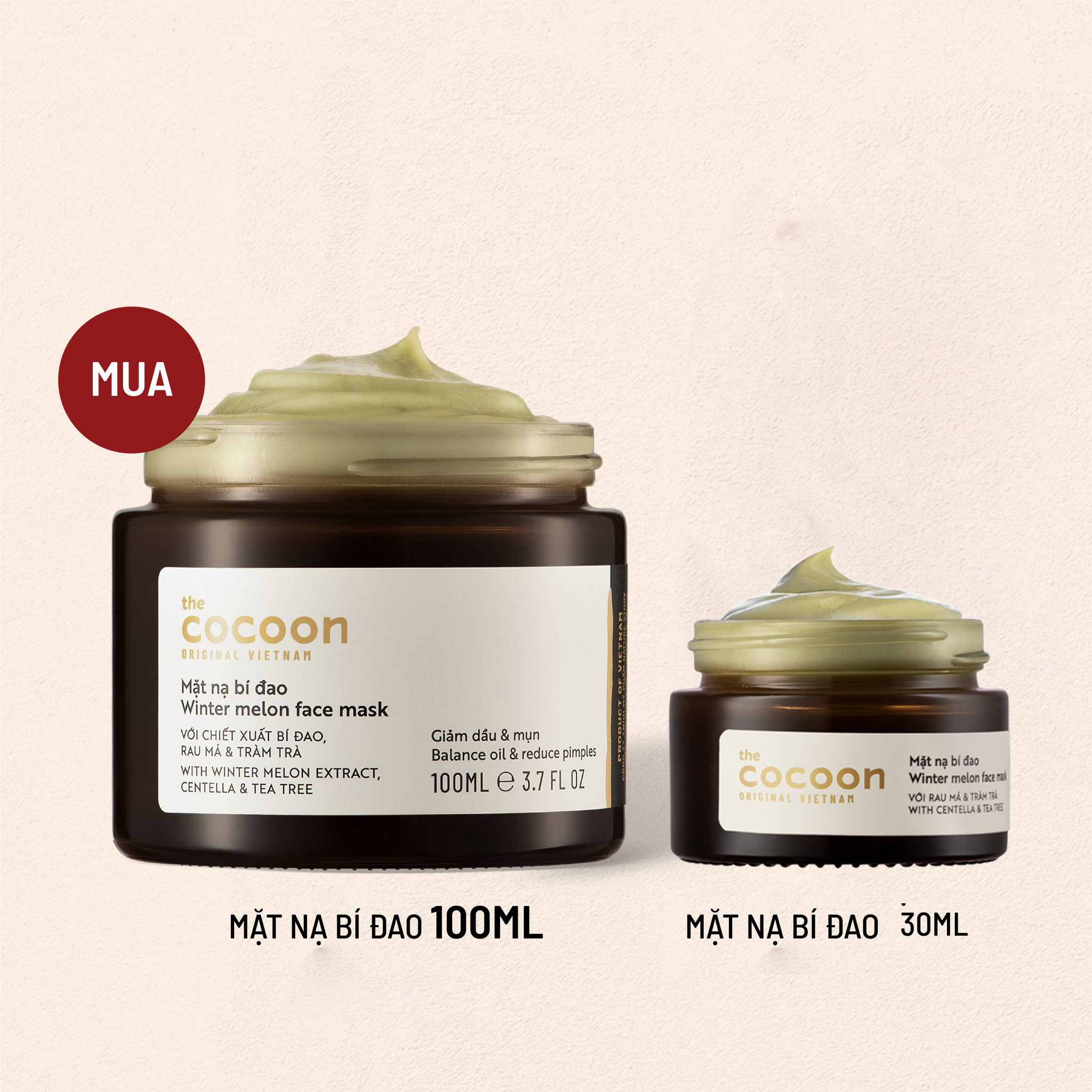 Mặt Nạ Bí Đao The Cocoon 30Ml