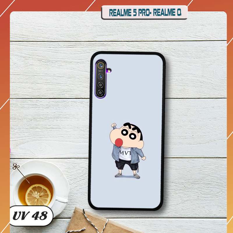 Ốp điện thoại REALME Q - lưng nhám viền dẻo