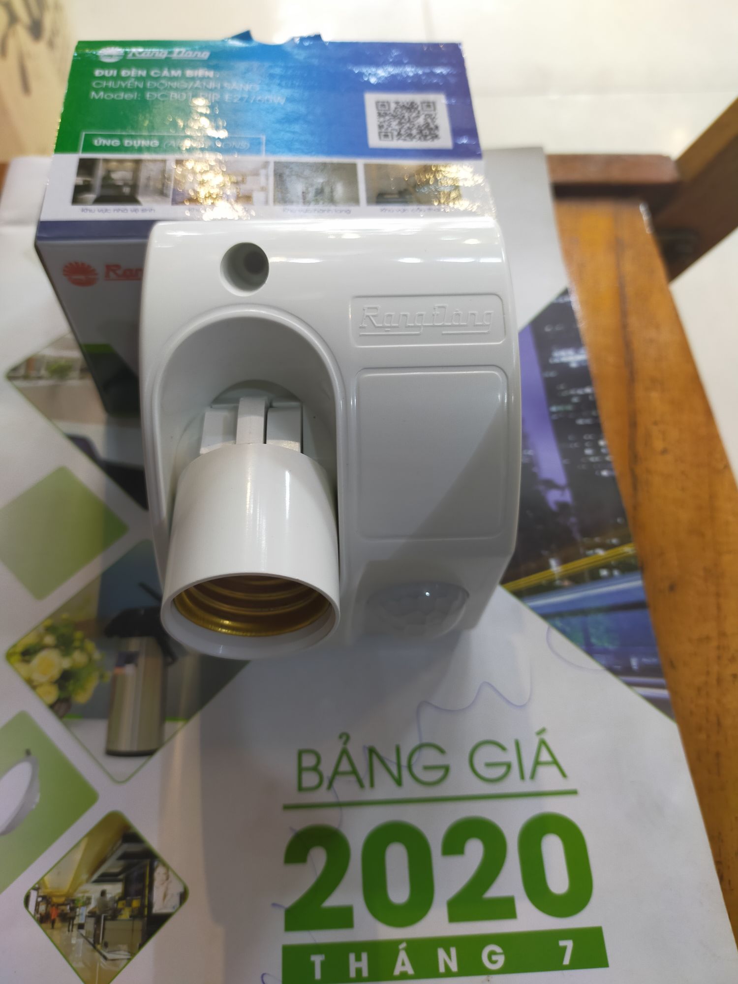Đui cảm biến rạng đông chính hãng