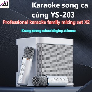 Loa bluetooth karaoke Su-Yosd YS-203 chỉnh echo, reverb, effect, đổi giọng thumbnail