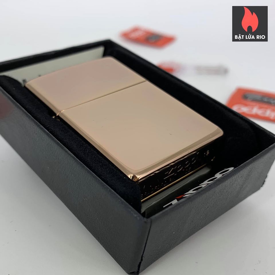 Bật lửa Zippo 49190 – Zippo High Polish Rose Gold