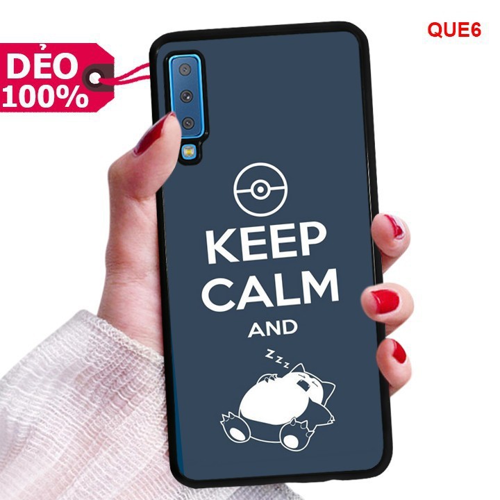 [HCM]Ốp Lựa Nhựa SAM SUNG A7 2018 TPU Dẻo In Quote Độc Đáo