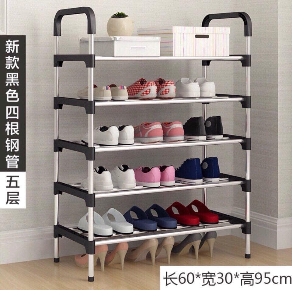 Kệ để giày dép inox 5 tầng