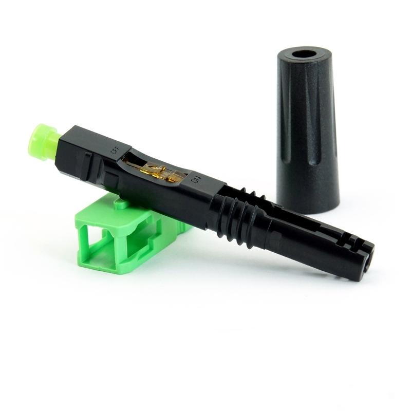 Đầu nối cáp quang Fast connector FTTH Gpon SC/APC