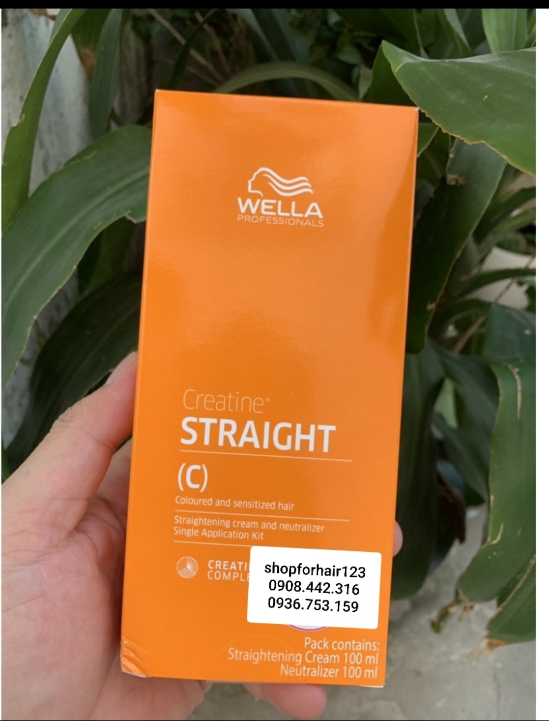 [HCM]Thuốc duỗi tóc suôn mượt Wella 100ml (mẫu mới)
