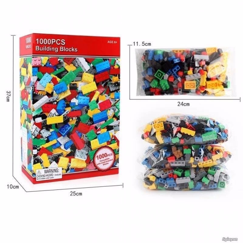BỘ XẾP HÌNH LEGO 1000 CHI TIẾT