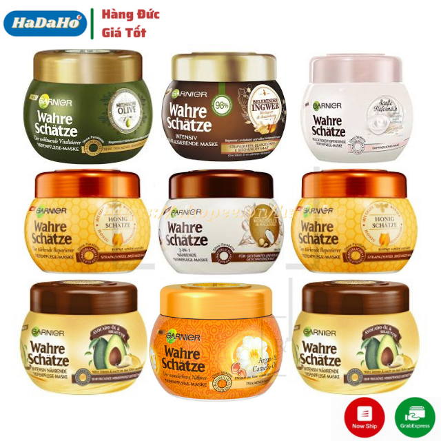 Kem ủ tóc Garnier Wahre schätze 300ml