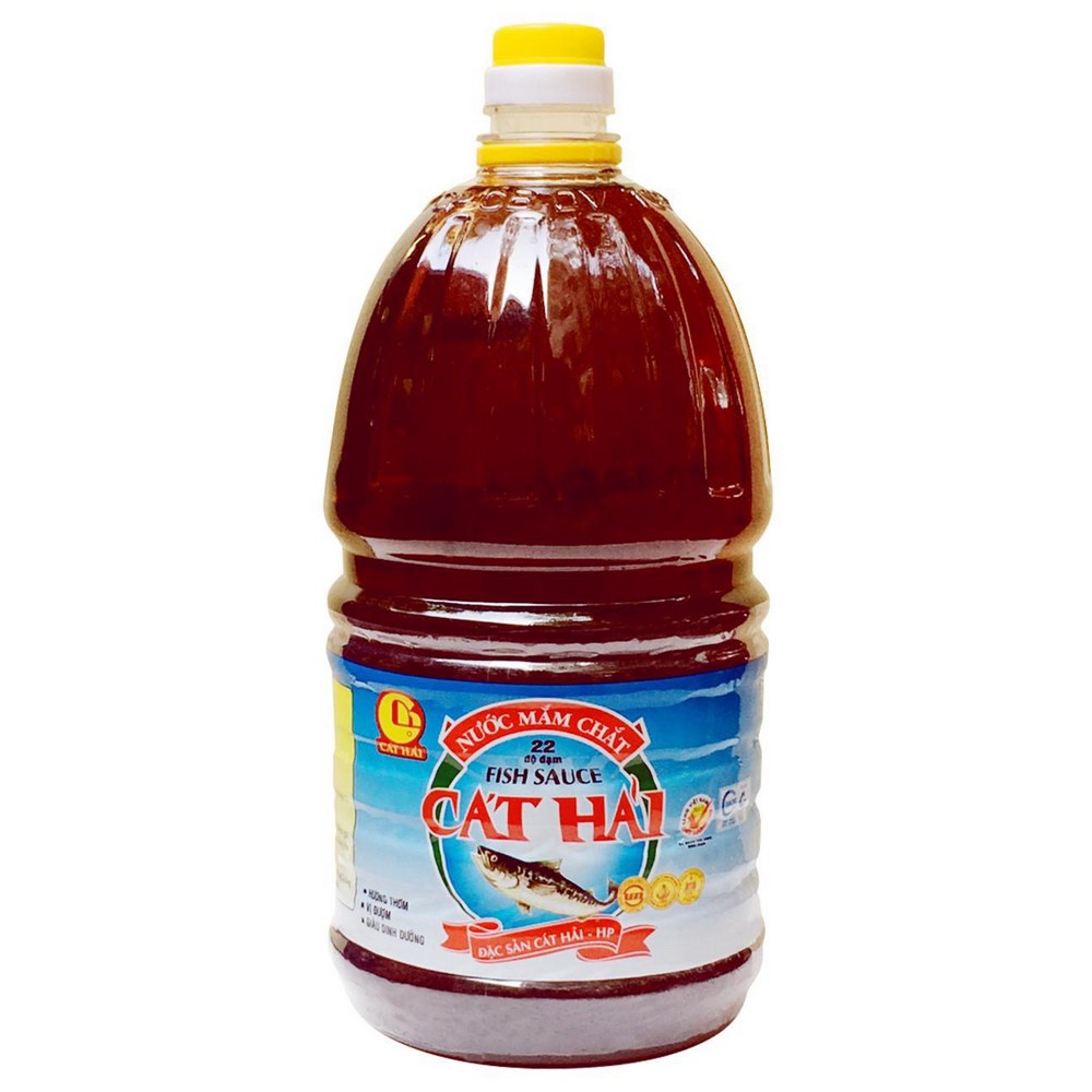 Nước Mắm Cát Hải Mắm Chắt - Can 2 lít