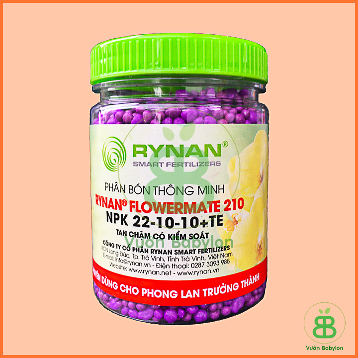 Phân Bón Chậm Tan - Phân Tan Chậm Thông Minh Cho Lan RYNAN 210