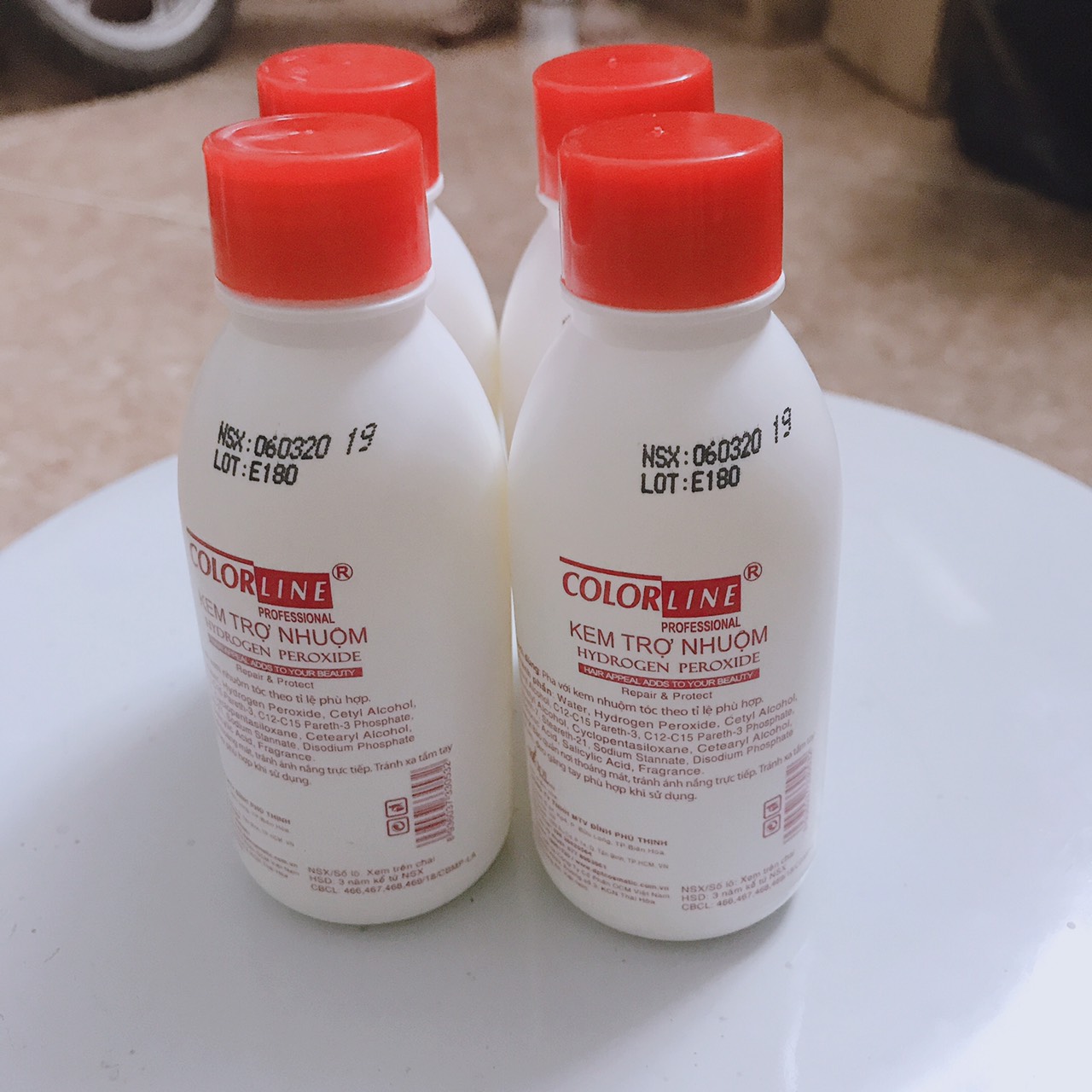 MÀU NHUỘM TÓC COLORLINE ĐỦ MÀU