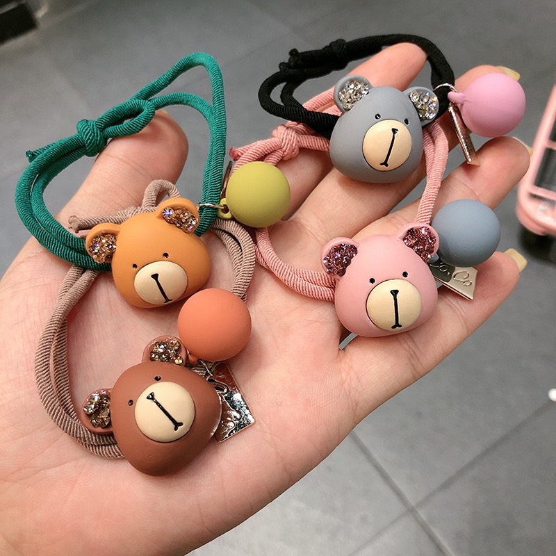 Dây Chun Buộc Tóc Smile Siêu Cute, Set Dây Cột Tóc Phong Cách Hàn Quốc (D7)