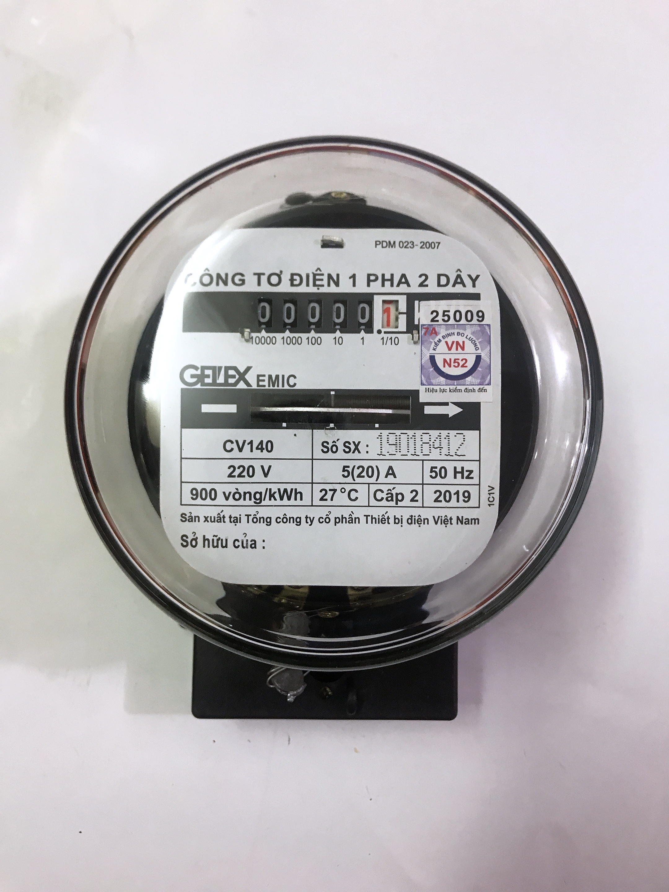 Công Tơ Điện 1 Pha VIỆT NAM  EMIC ( Có Kiểm Định )