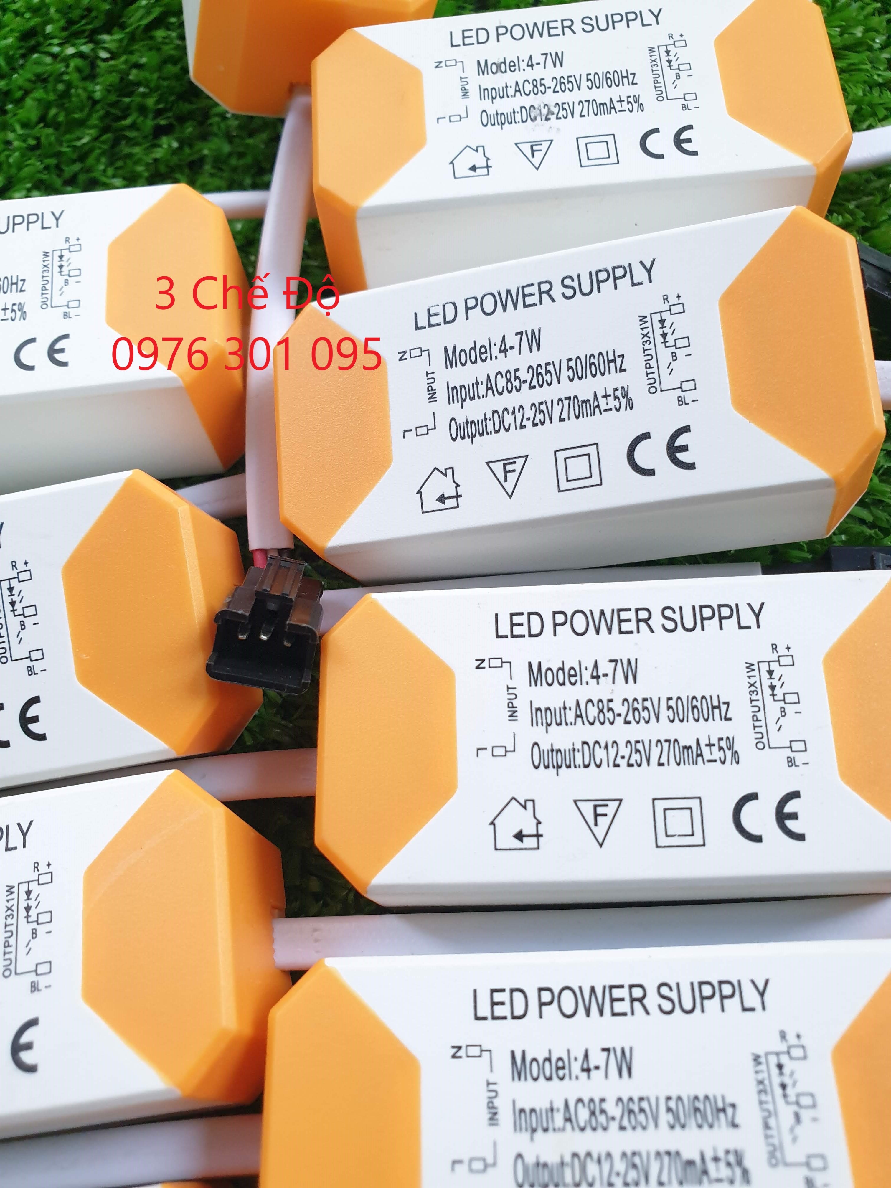 [Combo] 5 Tăng Phô 3 Chế Độ 4W-7W
