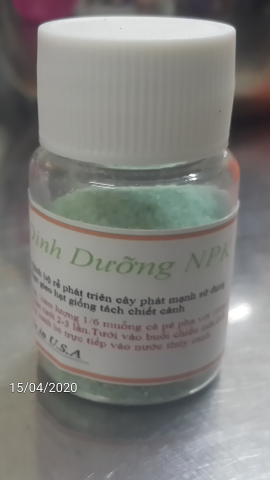[HCM]Lọ dinh dưỡng NPK chăm sóc cho cây