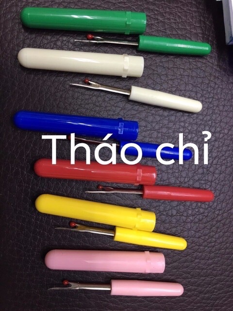 Cây tháo chỉ cây rạch khuy cán nhựa nhỏ