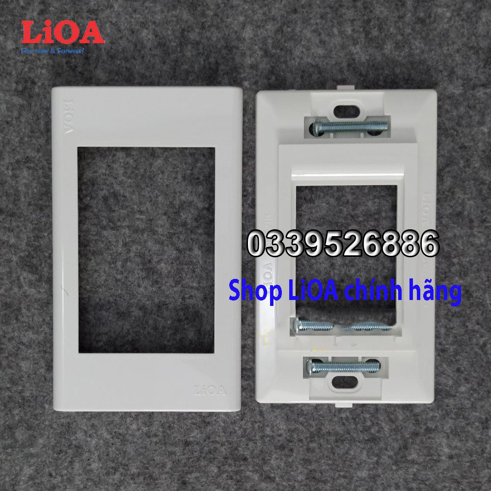 Mặt cầu dao đơn/đôi MCB LiOA