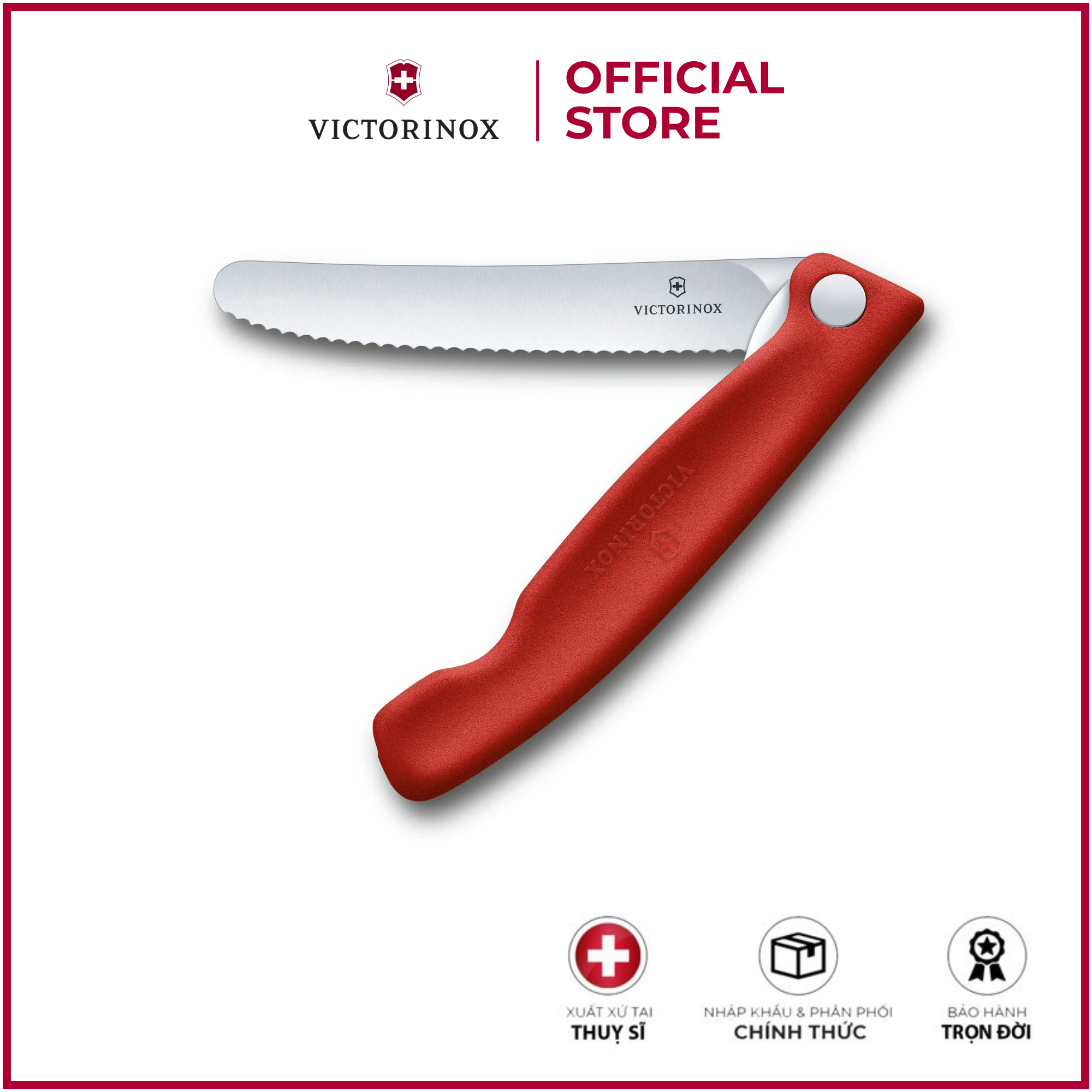 Dao bếp xếp gọn Victorinox Swiss Classic Foldable Paring Knife