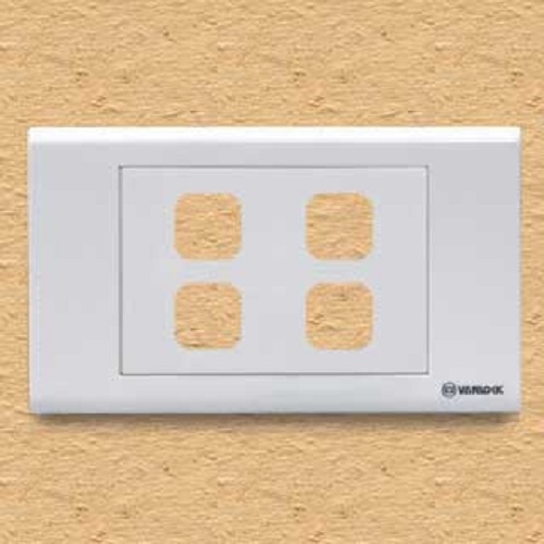 MẶT 4 CÔNG TẮC SINO - S18