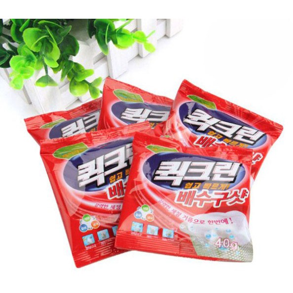 Hộp 5 gói bột thông tắc cống, bồn cầu siêu mạnh