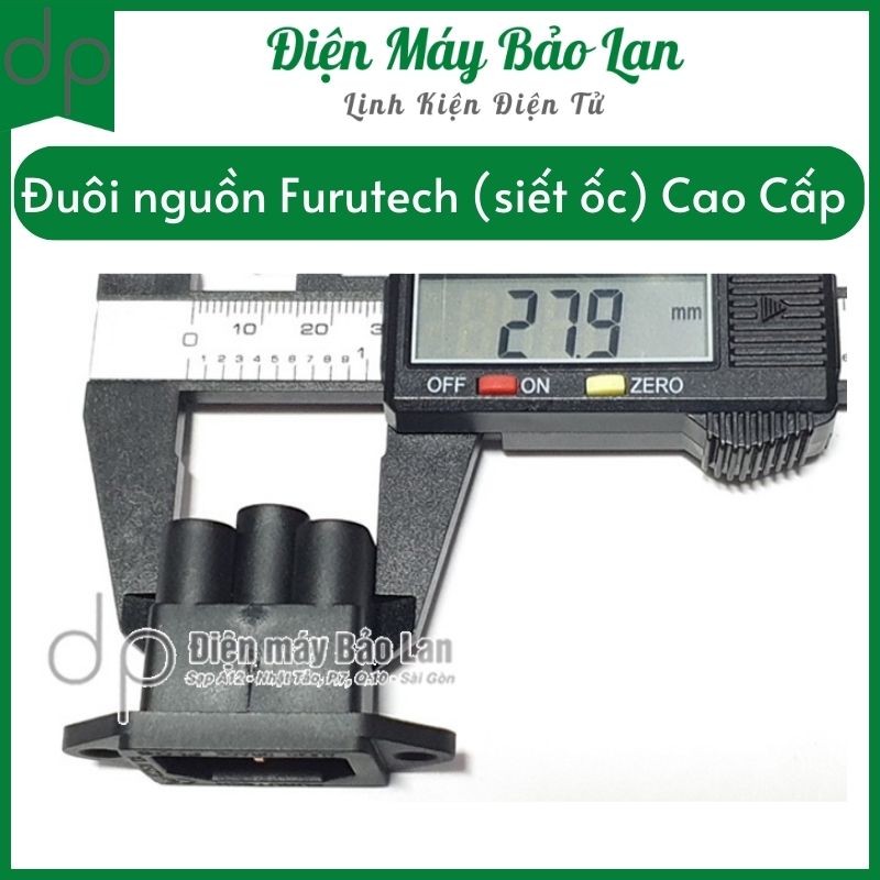 Đuôi nguồn Furutech (siết ốc) Cao cấp - Điện Máy Bảo Lan