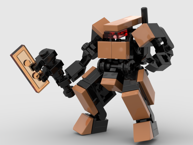 Đồ chơi lắp ráp Lego Moc robot Grass