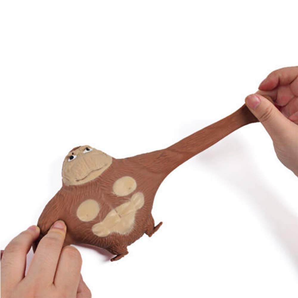 Simulation Gorilla Ape Stretchy Squishy Antistress Squeeze Elastic Monkey Toy
