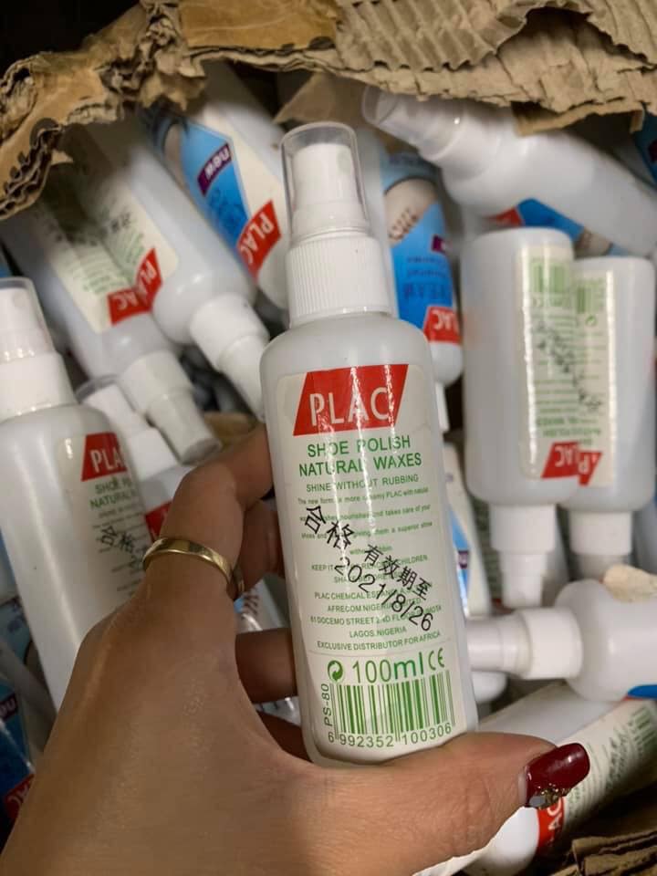 [GIÁ SỐC] Chai tẩy trắng giầy PLAC dạng xịt