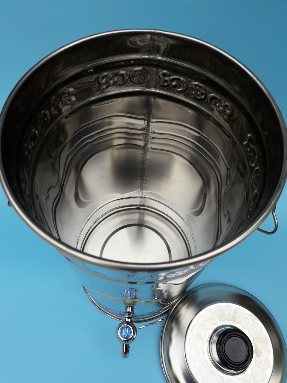 Thùng inox chứa nước - Bình nước inox 30 lít