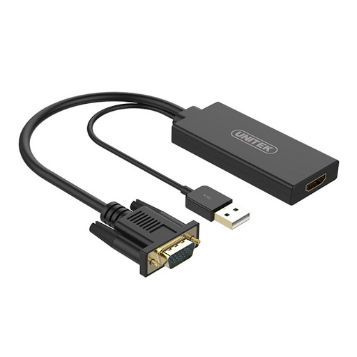 CÁP CHUYỂN ĐỔI VGA SANG HDMI UNITEK Y 8711