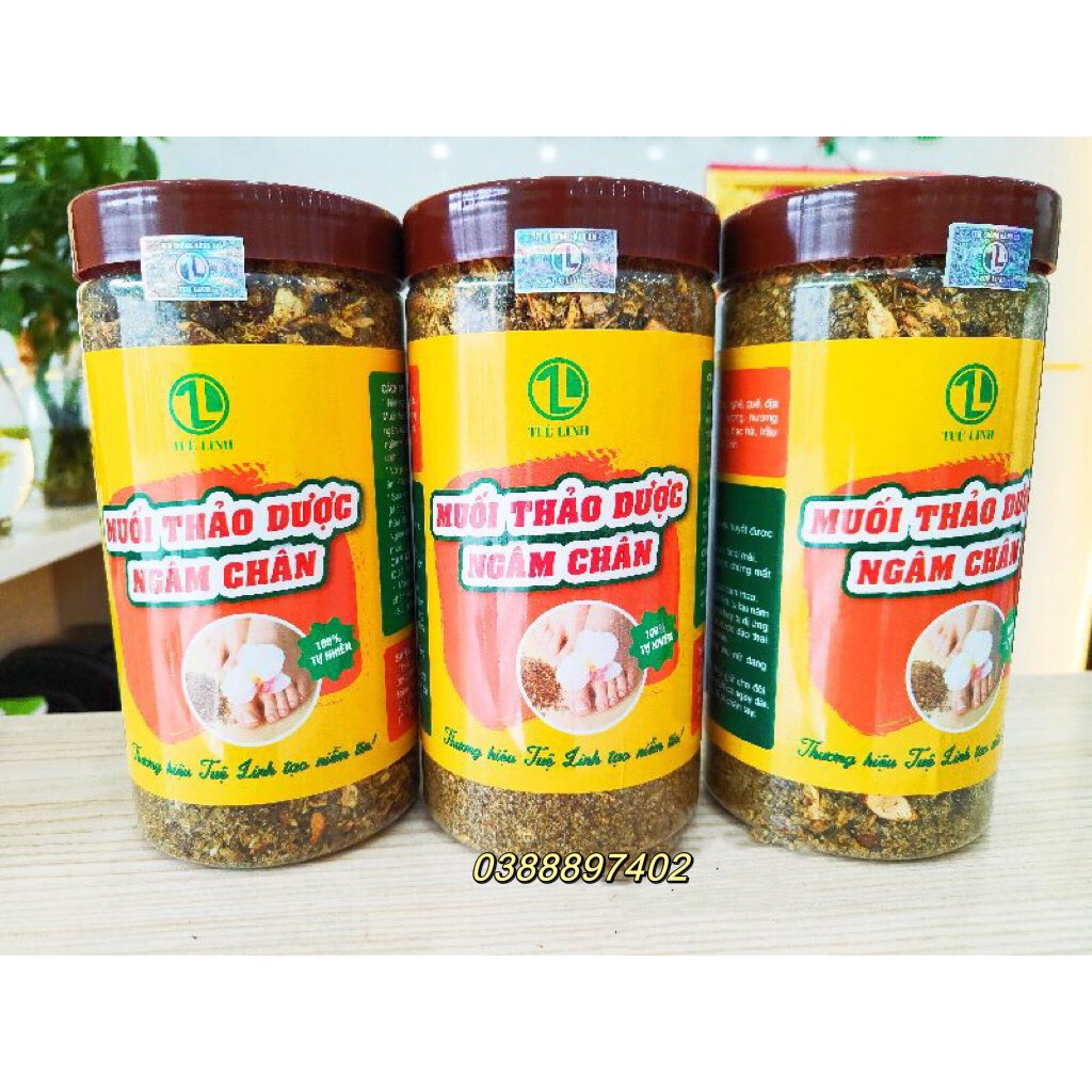 3kg muối thảo dược ngâm chân