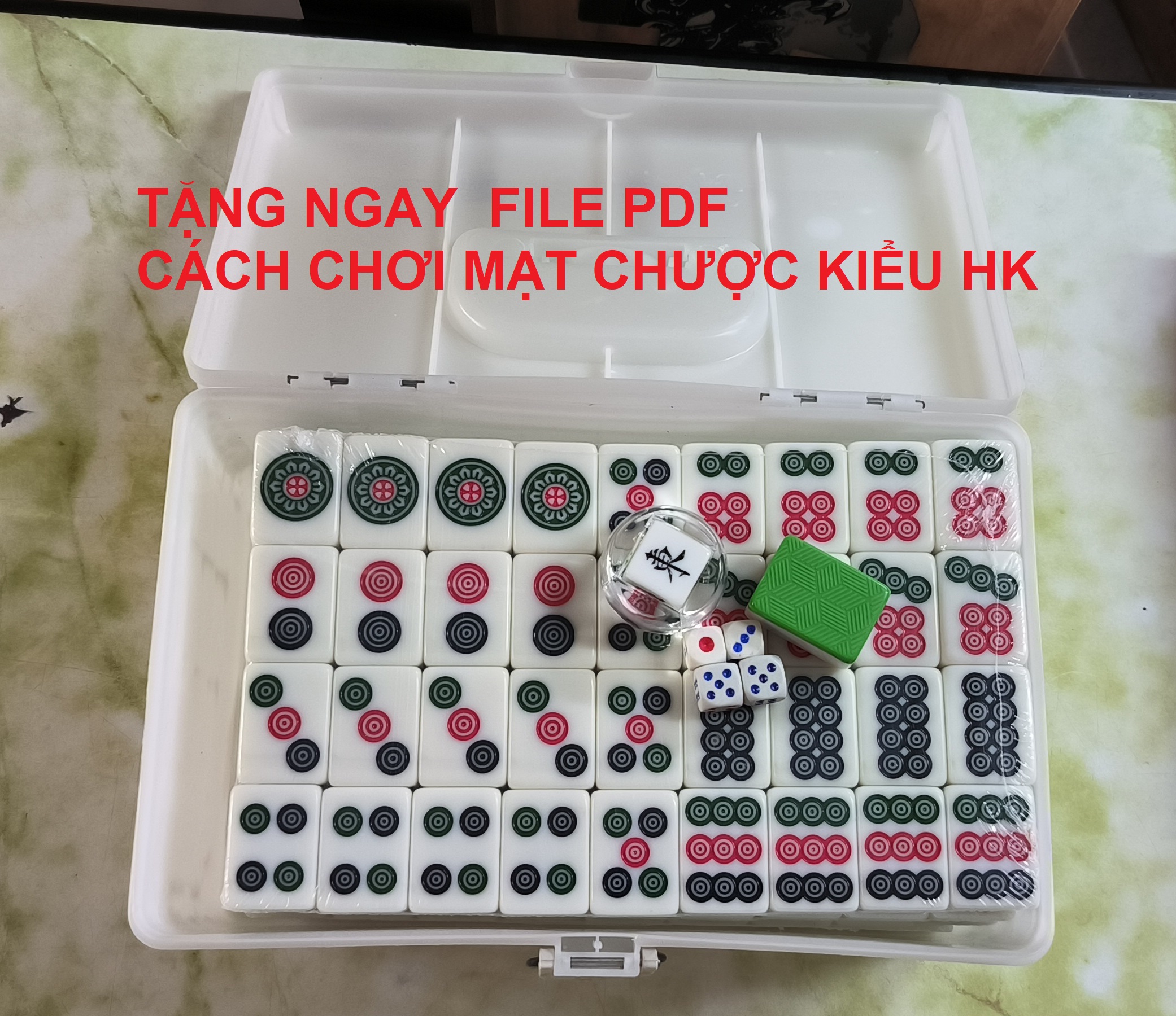 Mạt chược SIZE LỚN  #40mm - 144 quân