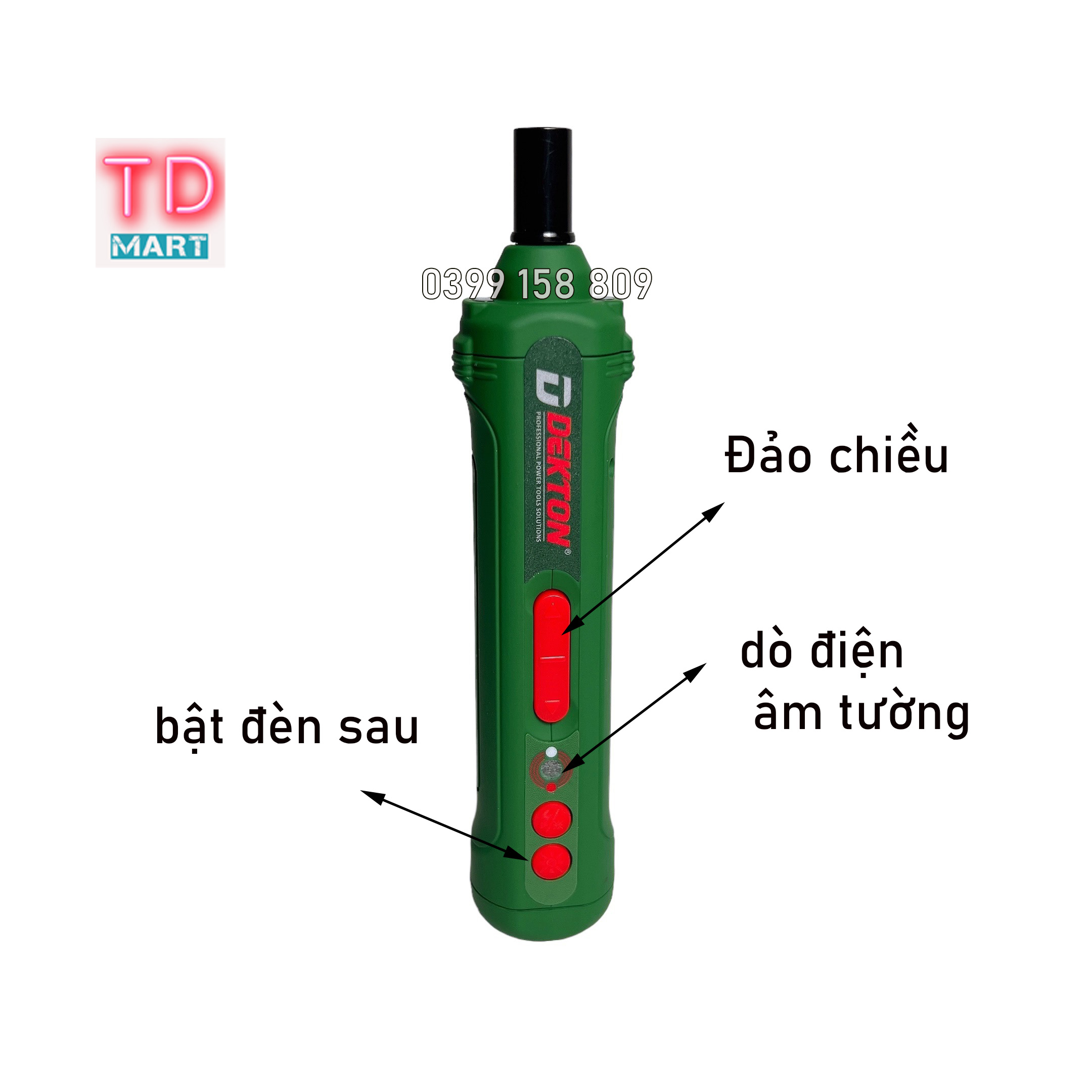 Máy bắt vít 4v cao cấp DEKTON Dk-CV0401
