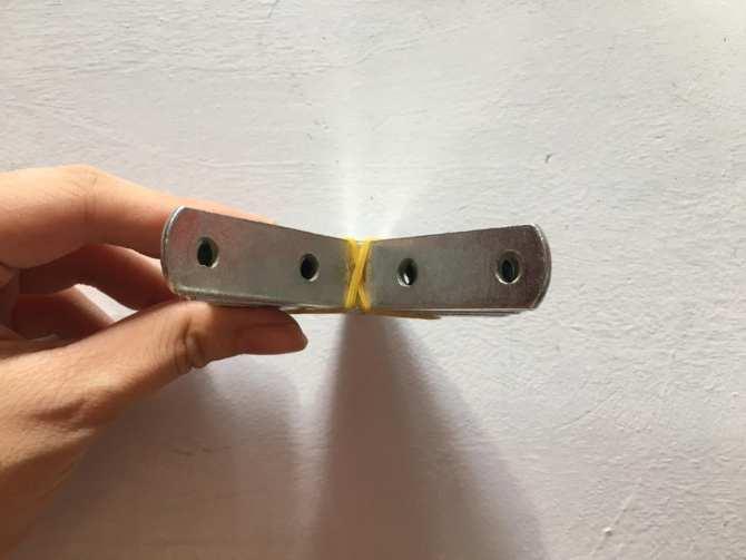 Bộ 10 ke góc chữ L 5 cmx 5 cm x 1,5cm