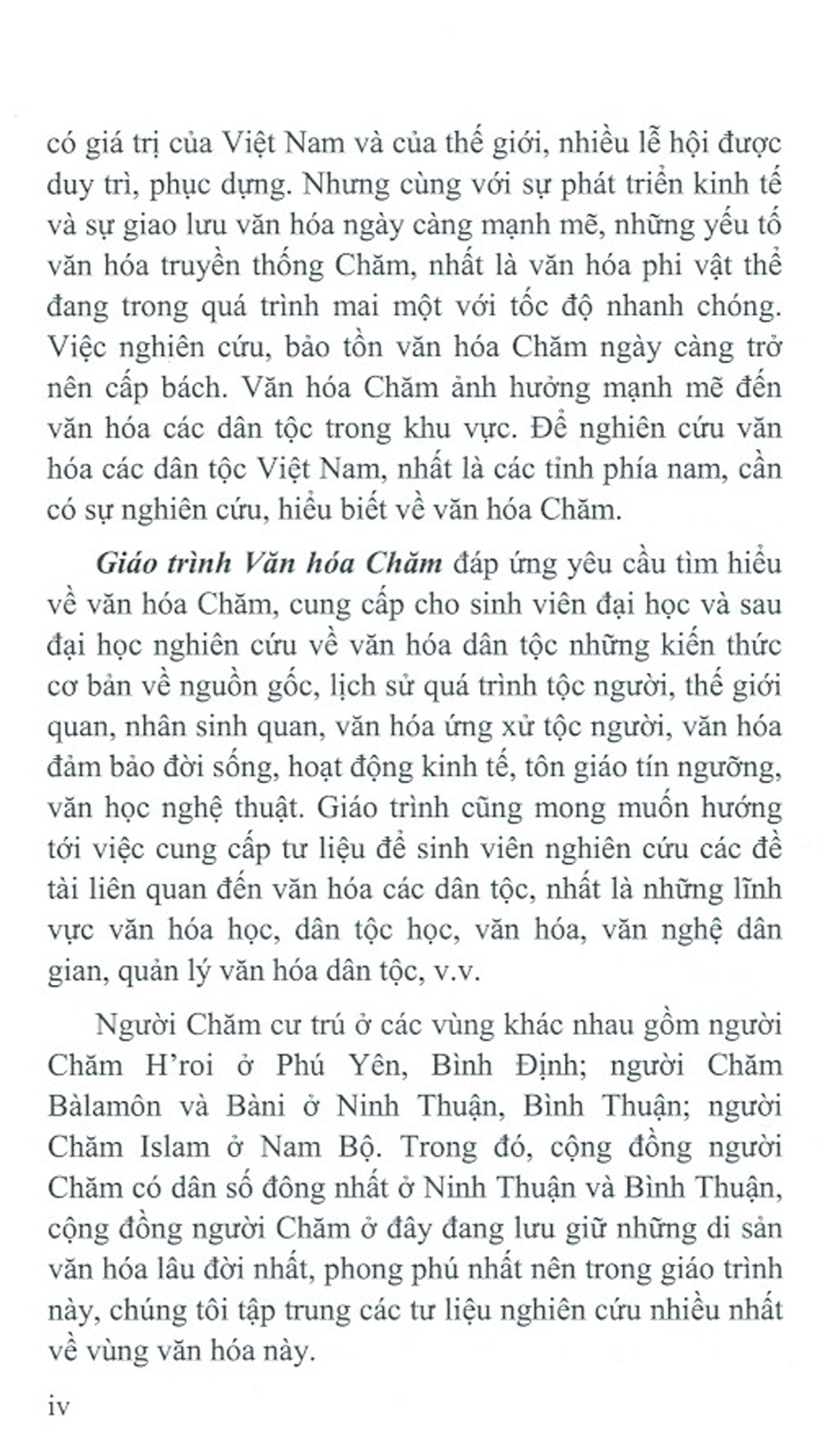 Giáo Trình Văn Hóa Chăm