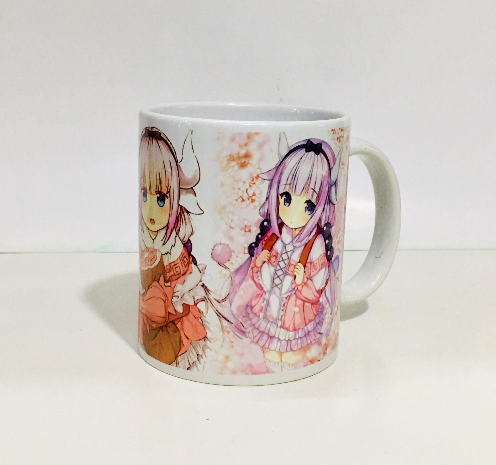 Ly cốc sứ Kanna Kamui Maid Dragon