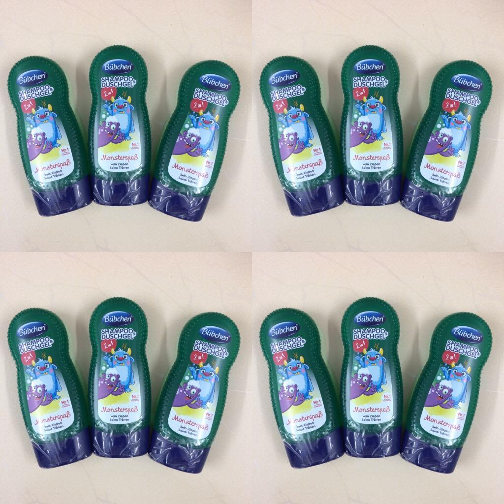 sữa tắm dầu gội 2in1 cho bé hiệu Bubchen 230ml ĐỨC
