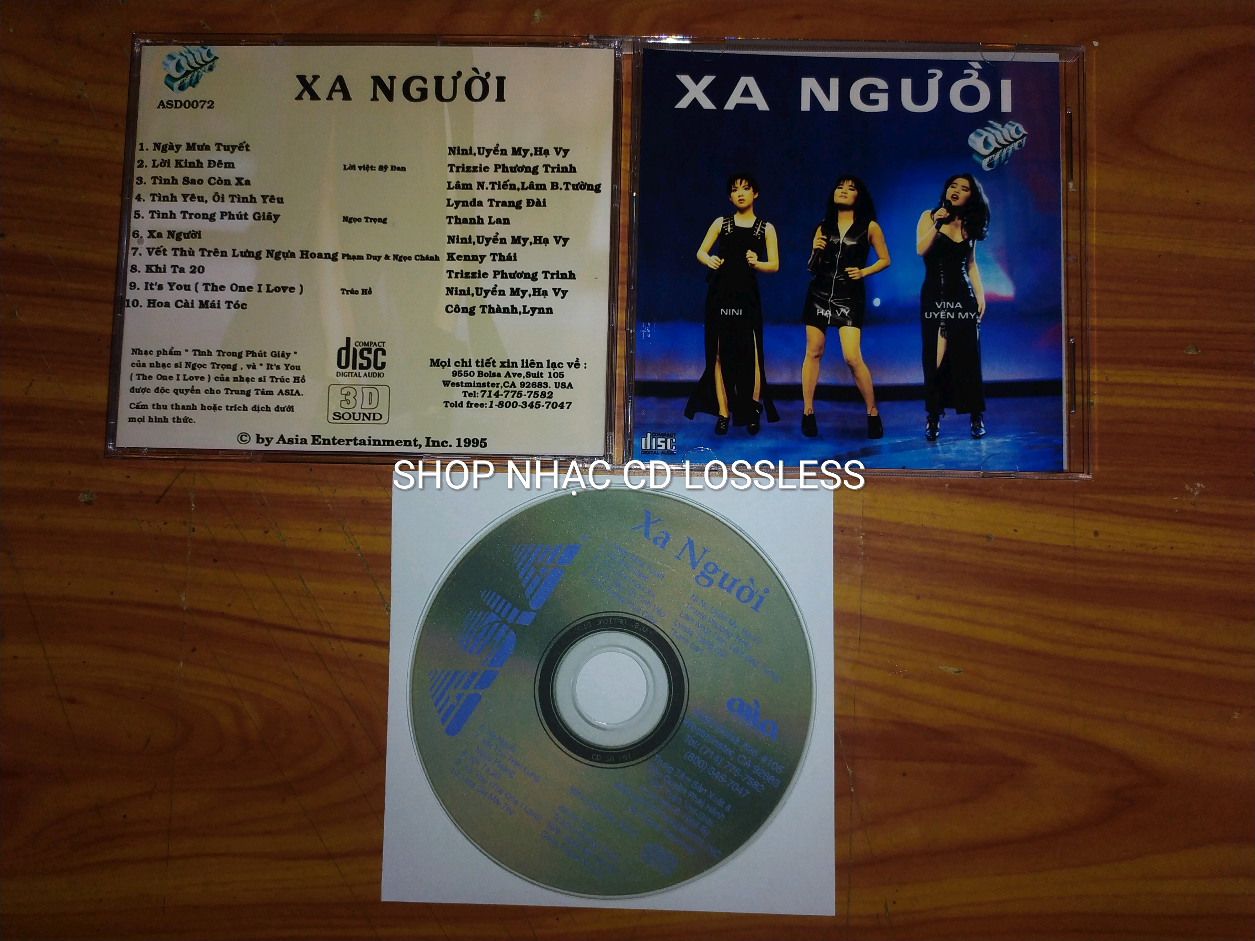 Đĩa 8CD nhạc vàng hải ngoại