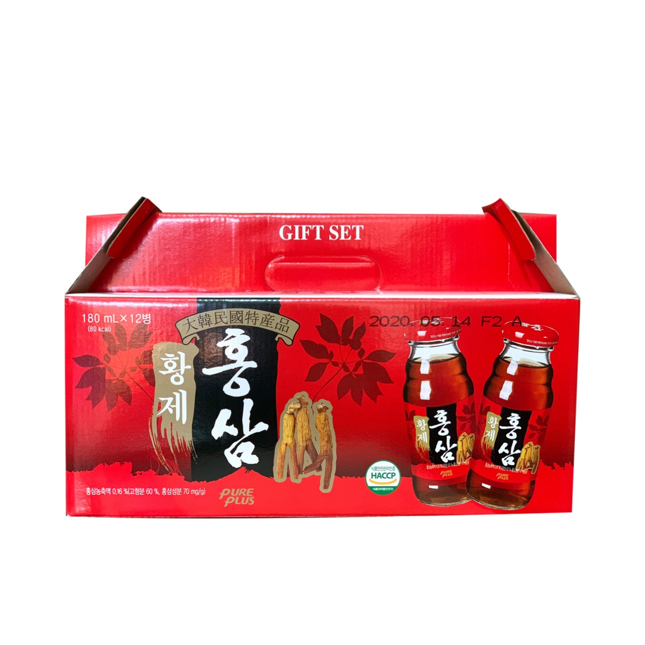 Hộp Nước Hồng Sâm Hoàng Đế Hàn Quốc (180ml x 12)
