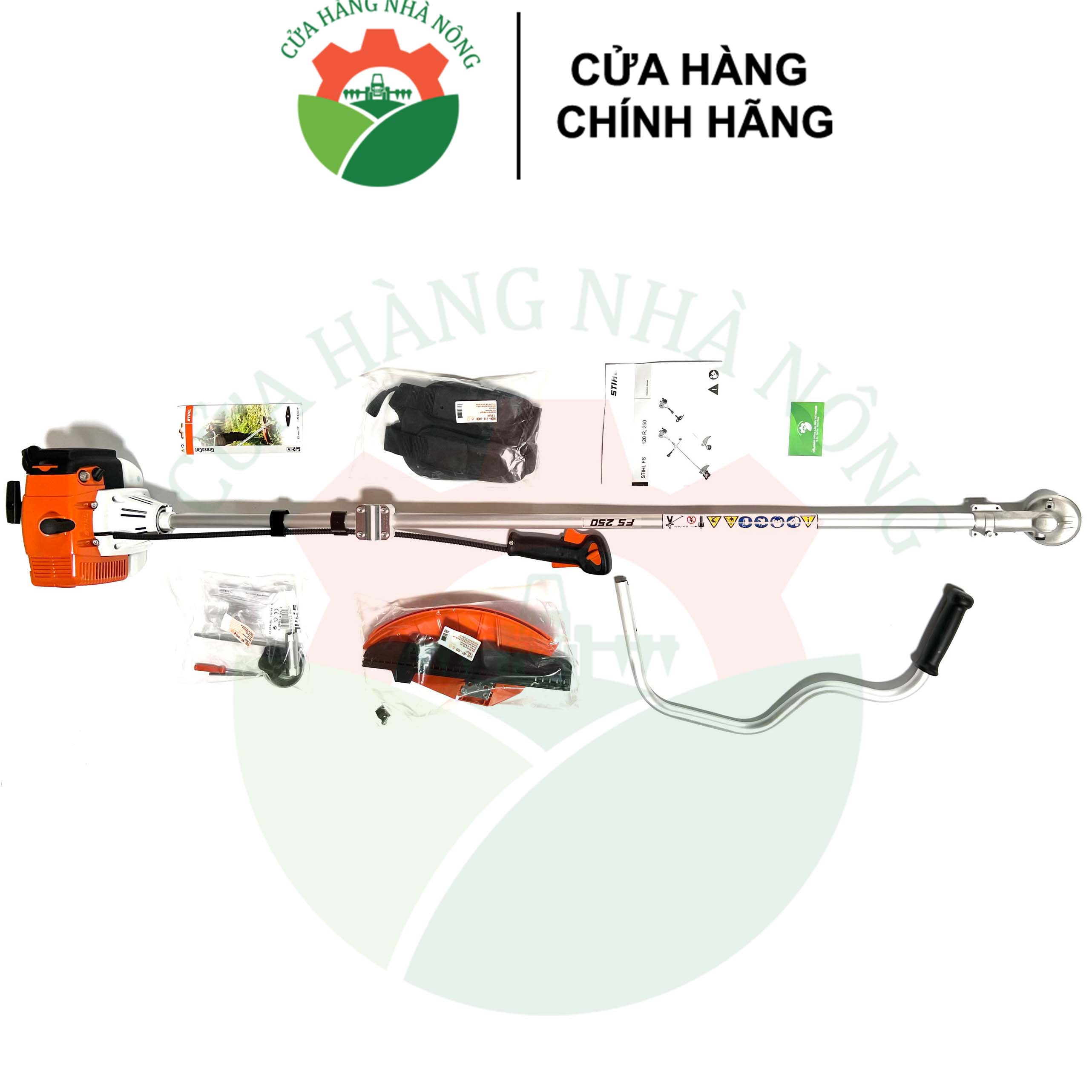 Máy cắt cỏ STIHL FS 250 chính hãng (Có khuyến mãi)[TẶNG 3 CHAI NHỚT KAVI MALAYSIA 200ML và 1 ổ cước 4 chấu makita)