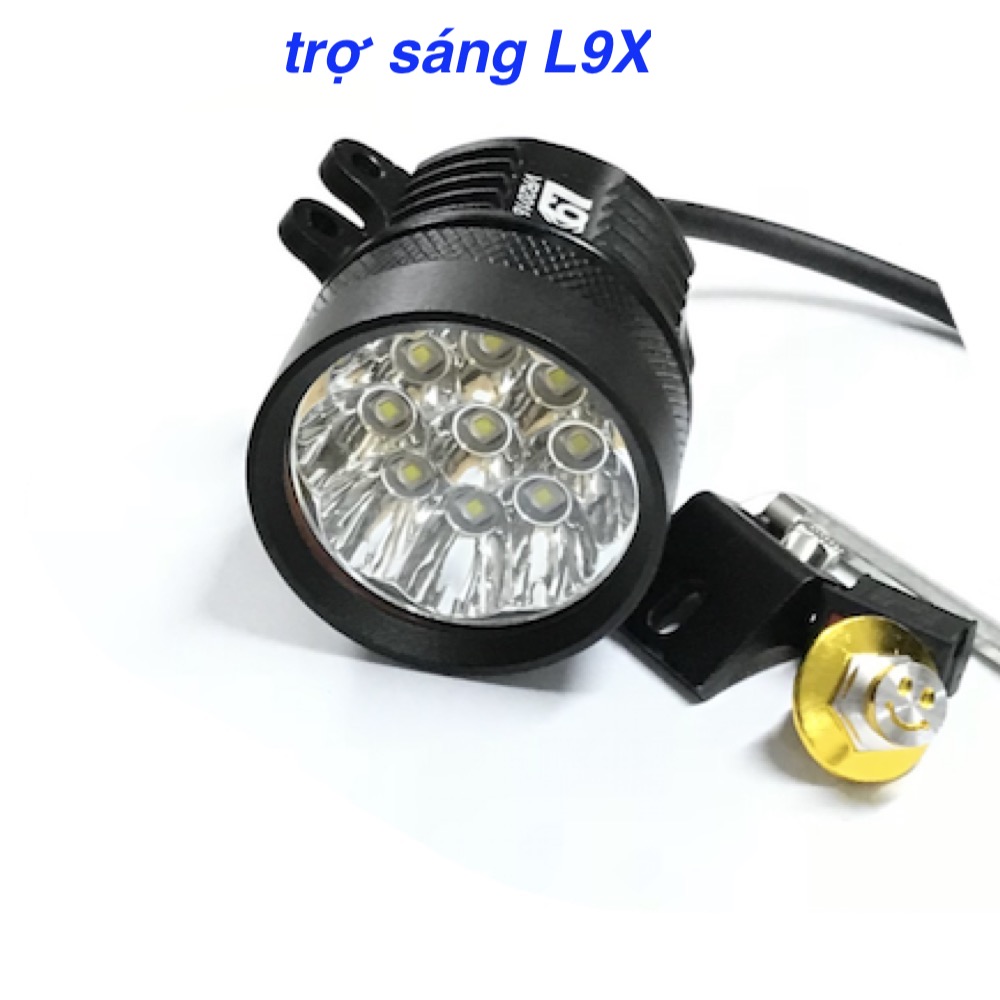 Đèn trợ sáng l9x full phụ kiện tặng công tắc