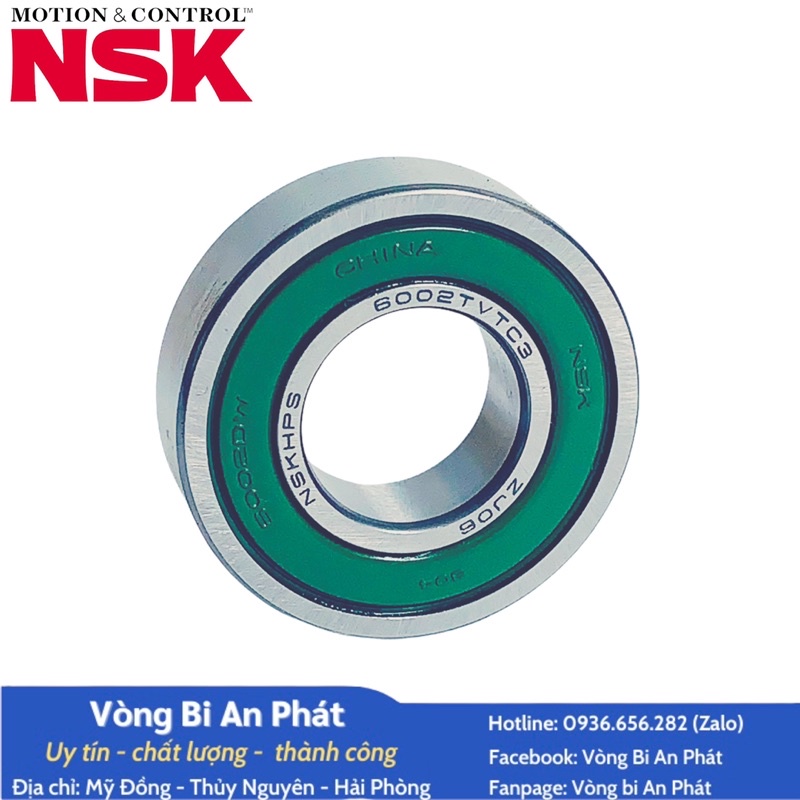 Vòng bi NSK 6002 DW cao cấp.